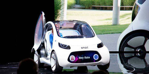 奔馳和豐田新能源汽車哪個好?奔馳smart vision EQ fortwo與豐田RAV4車型對比